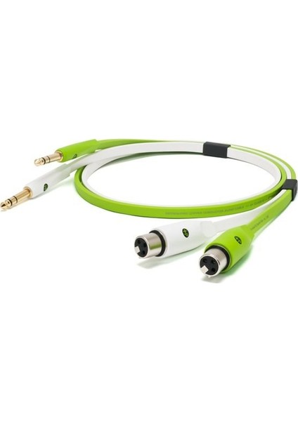 Neo Created By Oyaıde Elec. D+ Xft Class B / 2.0 mt Dj ve Prodüktörler Için Yüksek Kalite Xlr Dişi → 1/4trs Kablo 1 Çift