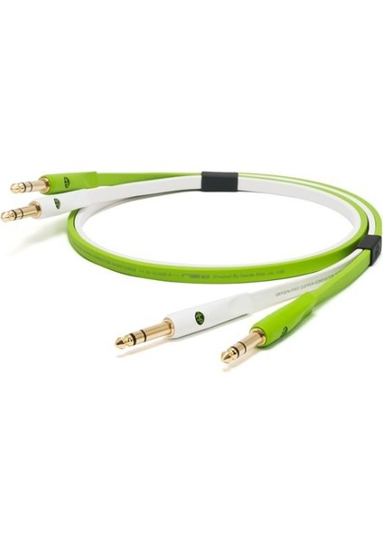 Neo Created By Oyaıde Elec. D+ Trs Class B / 2.0 mt Dj ve Prodüktörler Için Yüksek Kalite 1/4trs → 1/4trs Kablo 1 Çift