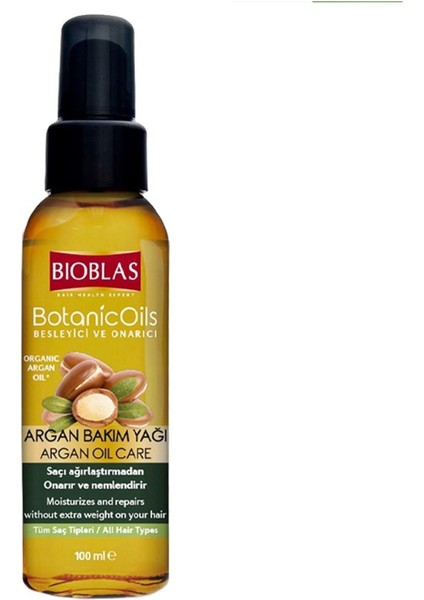 Botanic Oils Argan Saç Bakım Yağı 100 ml