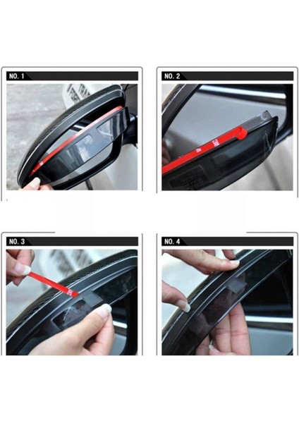 Citroen C4 Picasso Çamurluk Venti / Ayna Rüzgarlığı (Pianoblack)