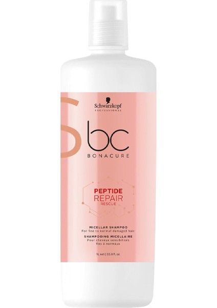 Peptide Acil Kurtarma Şampuanı 1000 ml