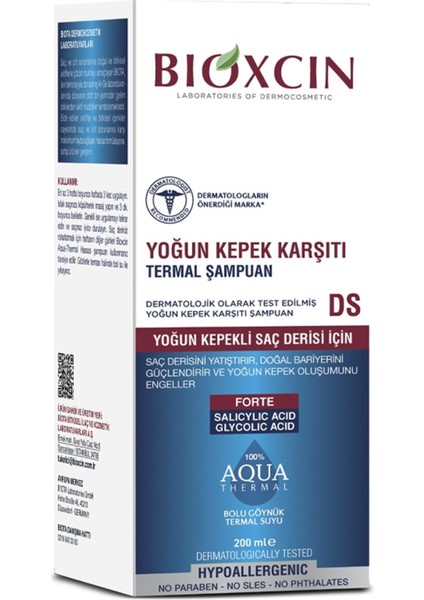 Forte Aqua Thermal Ds Yoğun Kepek Şampuan 200 ml