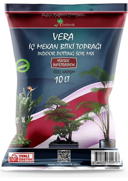 Vera İç Mekan Bitki Toprağı 10 lt