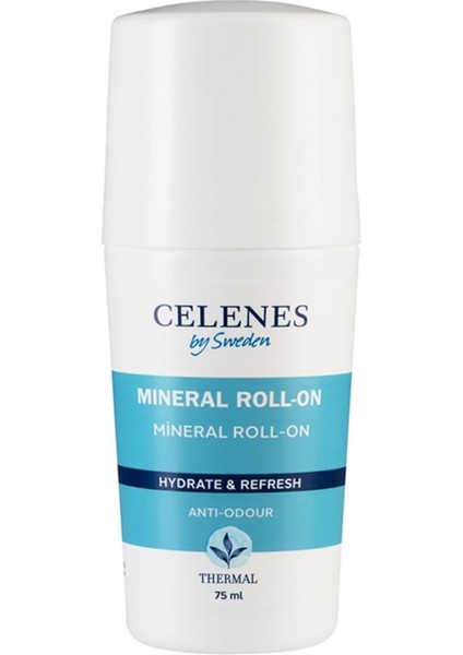 Celenes Thermal Mineral Tüm Ciltler Için Unisex Deodorant Roll-On 75 ml