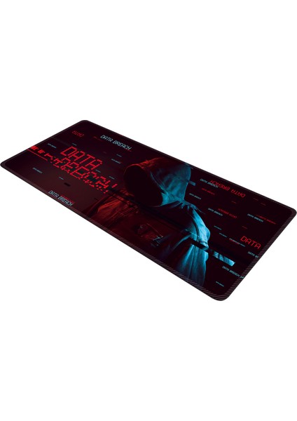 Hacker 90X40 cm Xxl Gamings Oyuncu Mousepad