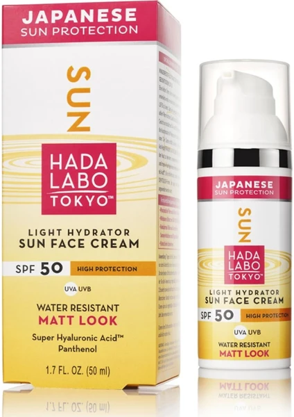 Hada Labo Tokyo Sun Güneş Yüz Kremi 50SPF 50 ml