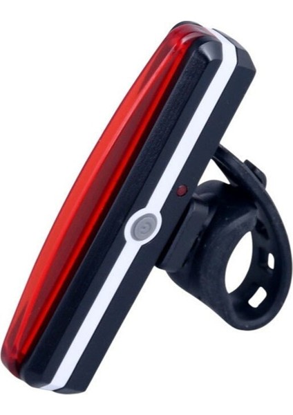Bisiklet Kuyruk Işık Uyarı USB Şarj Edilebilir Güvenlik Dağ Bisikleti Gece Sürüş Ekipmanları LED Mavi Kırmızı Su Geçırmez Çok Fonksiyonlu (Yurt Dışından)