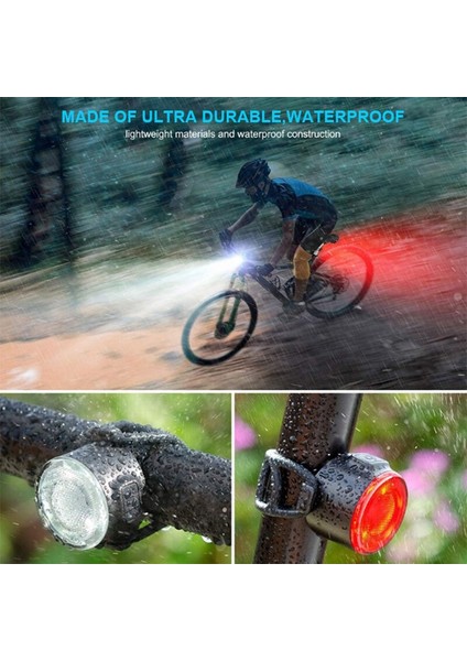 260MAH Bisiklet Arka Işık USB Ücretli Mini LED Bisiklet Kuyruk Işık Ipx6 Su Geçırmez Güvenlik Uyarı Bisiklet Kask Sırt Çantası Işıkları (Yurt Dışından) indirimleri