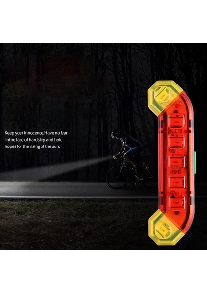 USB Şarj Edilebilir Bisiklet Işık LED Su Geçırmez Mtb Yol Bisikleti Kuyruk Işık Sinyali Arka Lamba Güvenlik Uyarısı Gece Bisiklet Aksesuarları (Yurt Dışından) modelleri