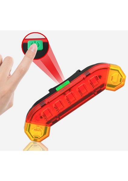 USB Şarj Edilebilir Bisiklet Işık LED Su Geçırmez Mtb Yol Bisikleti Kuyruk Işık Sinyali Arka Lamba Güvenlik Uyarısı Gece Bisiklet Aksesuarları (Yurt Dışından) fırsatları