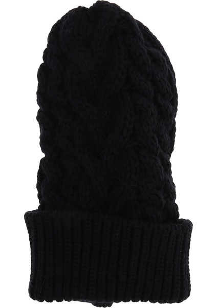 Akrilik Kumaş Örgü Lacivert Erkek Şapka