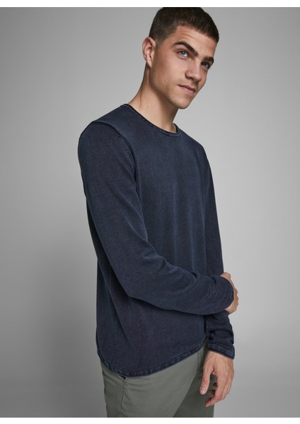 Jack & Jones 12174001 Leo Knit Crew Neck Kazak