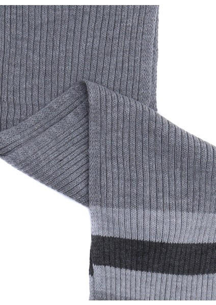 Blok Desen Gri Erkek Atkı fiyatları