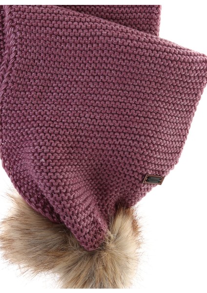 6498S Ponponlu Pembe Kadın Atkı fiyatları