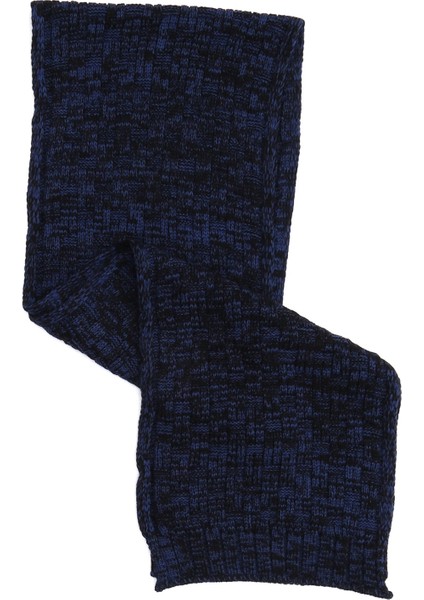 Lacivert - Siyah Erkek Atkı