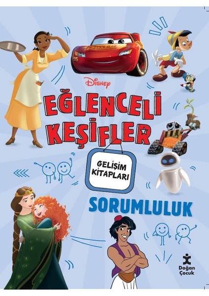 Disney Eğlenceli Keşifler Sorumluluk Gelişim Kitabı
