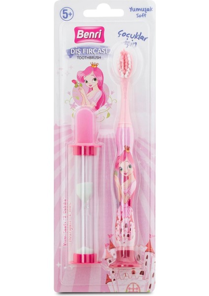 Çocuk Diş Fırçası Pembe