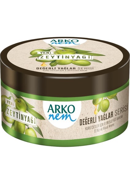 Arko Nem Değerli Yağlar Zeytinyağlı Krem 250 ml