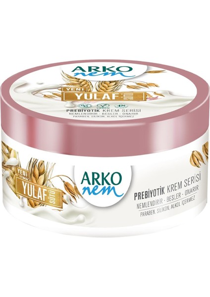 Arko Nem Prebiyotik Yulaf Sütü Krem 250 ml