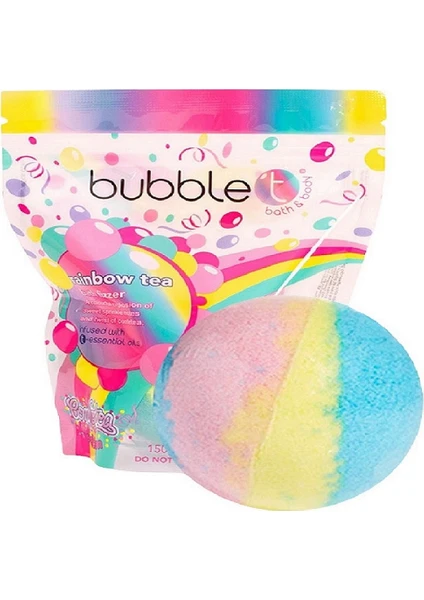 Bubble T Gökkuşağı Banyo Topu 150 gr