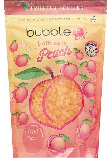 Şeftali Kokulu Banyo Tuzları 500 G