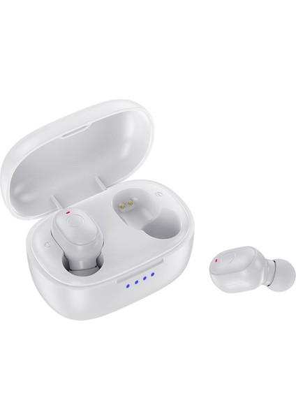 TG911 Bluetooth 5.1 Spor Su Geçirmez Dokunmatik Kulaklık Beyaz (Yurt Dışından)