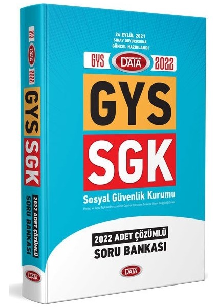 2022 Sosyal Güvenlik Kurumu SGK GYS Çözümlü Soru Bankası