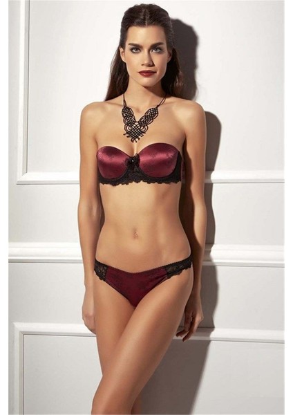 4215 Adell Desteksiz Straplez Sütyen Takımı