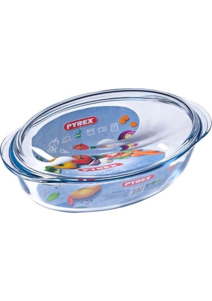 Oval Casserole Saklama Kabı 459A000/7143
