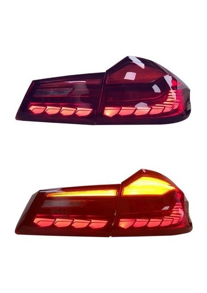 Bmw G30 Dragon LED Stop - Kırmızı