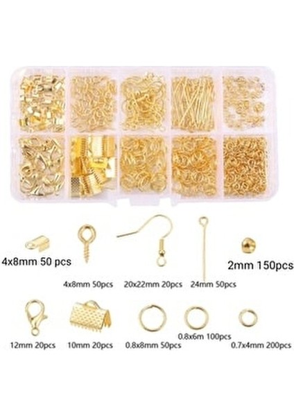 1420 Parça Küpe Kolye Bileklik Yapım Malzemeleri fiyatları