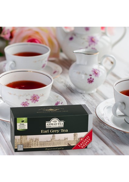 Ahmad Tea Earl Grey 25'li Bardak Poşet Çay