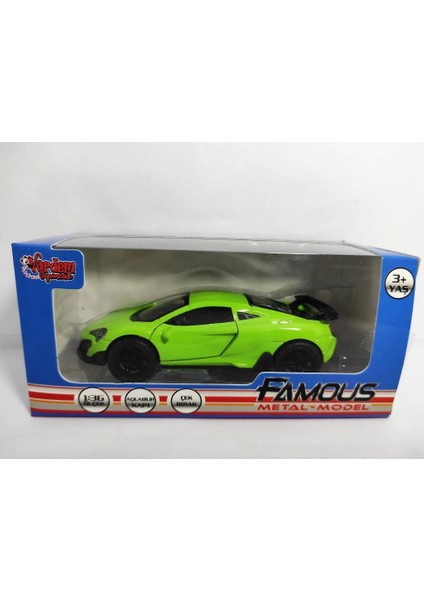 Vardem 388-B Mclaren Benzeri Yeşil Çek Bırak Araba modelleri