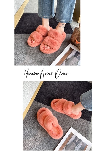 Kadın Yumuşak Peluş Terlik (Yurt Dışından) fiyatları