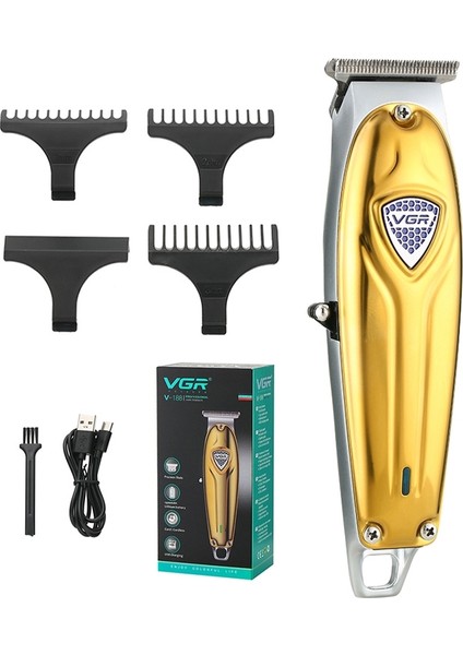 V-188 5 W USB Profesyonel Akıllı Saç Kesme Gösterge Işık (Gümüş) fırsatları