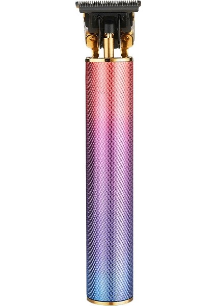 Degrade Renk Küçük Clipper Retro Elektrikli Clipper USB Şarj Elektrikli Saç Kesme