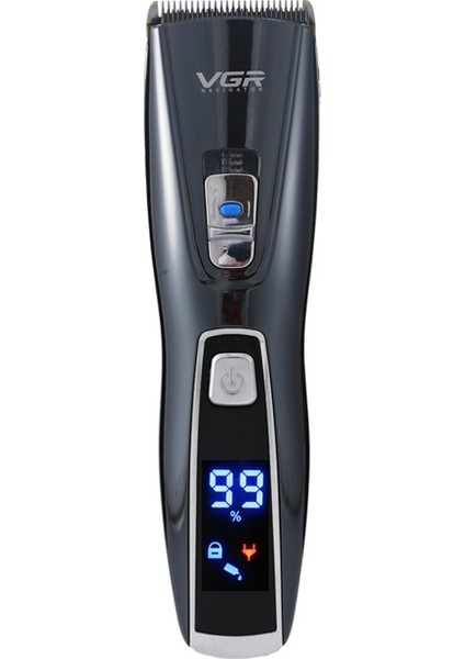 V-027 10 W Profesyonel Elektrikli Saç Kesme LCD Ekran, Fiş Tipi: Ab Tak