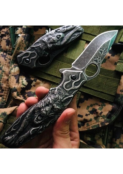 3D Kurt Ağır Katlanır Çakı Stonewash fiyatları