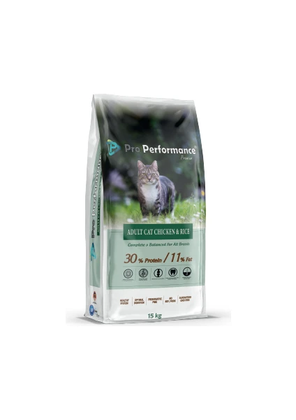 Pro Performance Premium Yetişkin Kedi Maması Tavuklu 15 kg