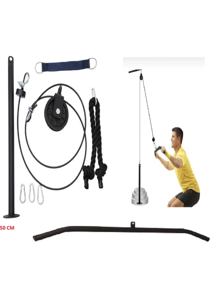 Esi Fitness Cable Crossover Makara Fitness Seti Full Set