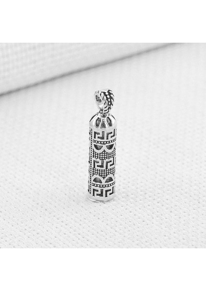 Cevşeni Kebir Dualı 925 Ayar Gümüş Erkek Cevşen Kolye Ucu