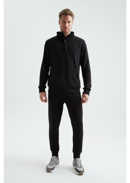 Weweus Yarım Fermuarlı Sweatshirt