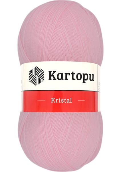 Kristal El Örgü Ipi Renk KODU:K788 - Açık Pembe