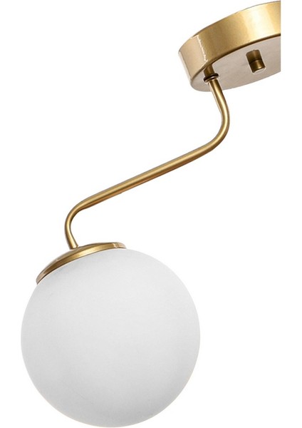 Glop 2'li Kahverengi-Beyaz Camlı Avize fırsatları