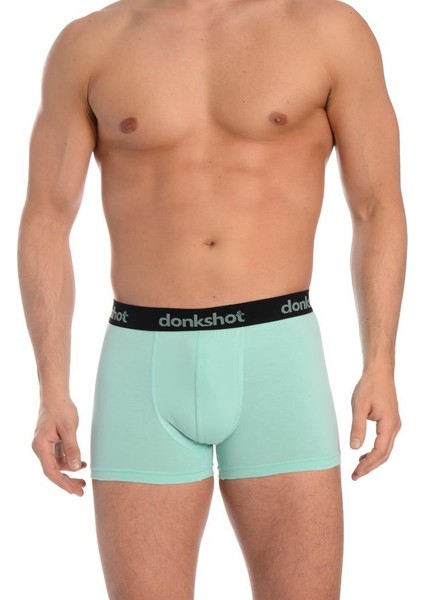 Likralı Compact Classic Boxer 3 Lü 1101V3 (Lila-Mint-Orange)