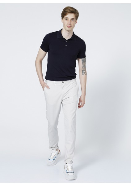 Polo Studio X Fabrika Polo Yaka Basic Lacivert Triko