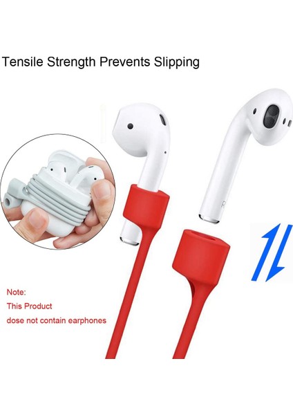 Better Life Airpods Için Manyetik Kaybolmayan Kayışlar, Renkli Yumuşak Silikon Spor Ipi, Boyun Ipi Kordonu (Yurt Dışından)