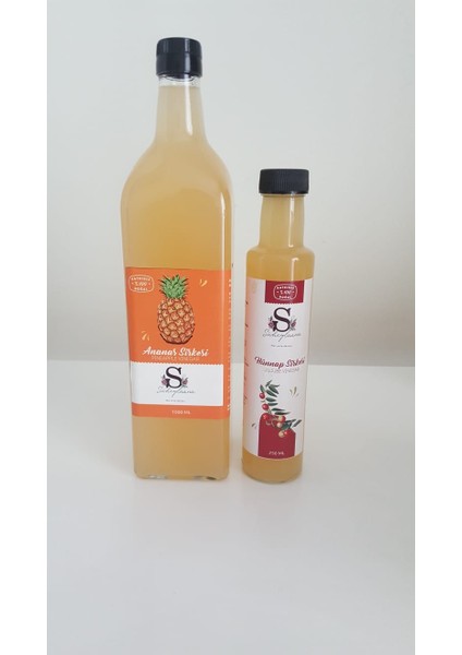 Ananas Sirkesi 1000 ml + Hünnap Sirkesi 250 ml