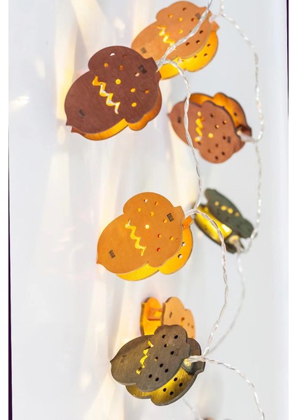 Meşe Palamutu LED Işık Ahşap fiyatları