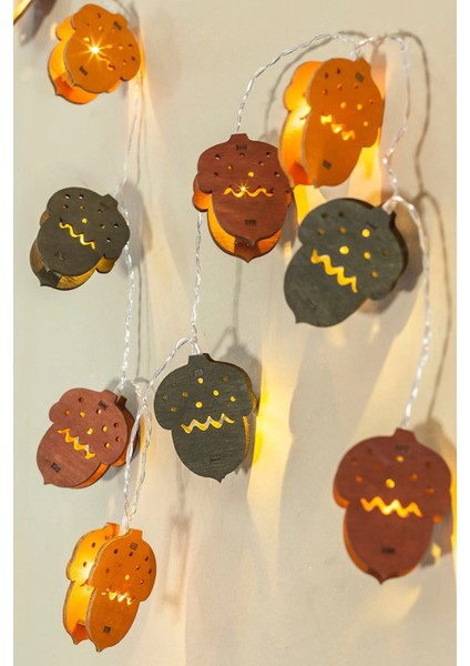 Meşe Palamutu LED Işık Ahşap modelleri